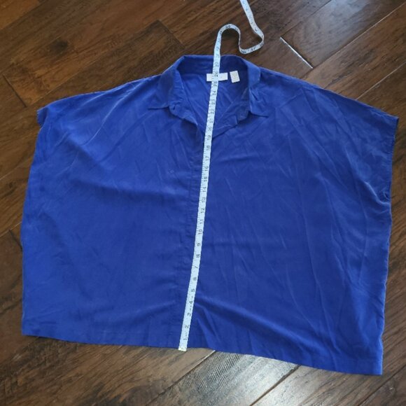 Chico's Shirt Dolman Sleeve Top Plus Size 2/3 Boho Oversized Fit - Picture 12 of 12